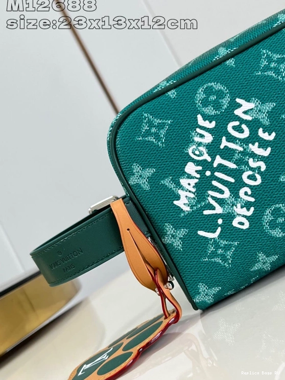 Affordable KIT bag-23*13*12CM LOUIS LOCKER DOPP VUITTON 0717